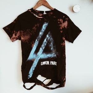 Distressed linkin park tshirt